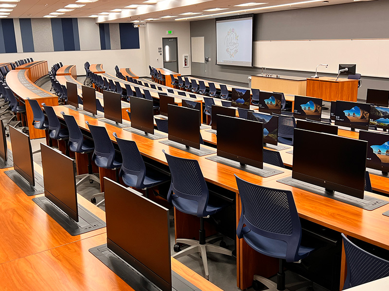 Trolley Monitor Motorized Lift