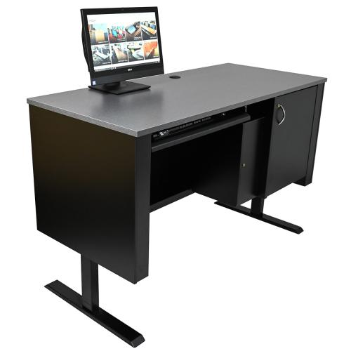 Sit-StandLectern-BlackLodestoneWS-BlackB-userside-raised