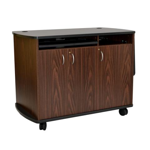 Standing Height Lectern Curved Top and Bottom