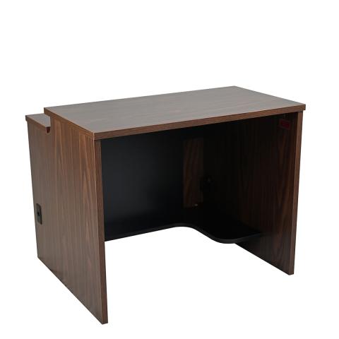 Computer Training Desk - Split Top - 10" Rear Shelf