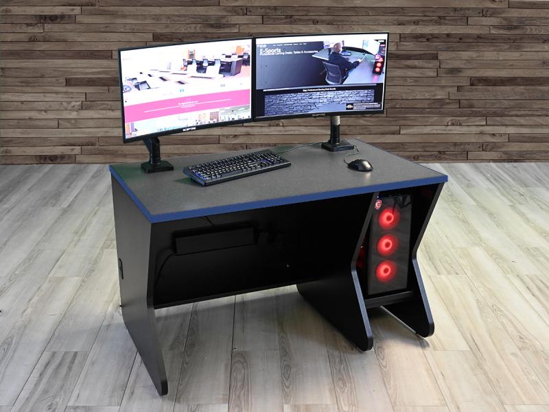 Educational Gaming Desk With Slide Out Shelf