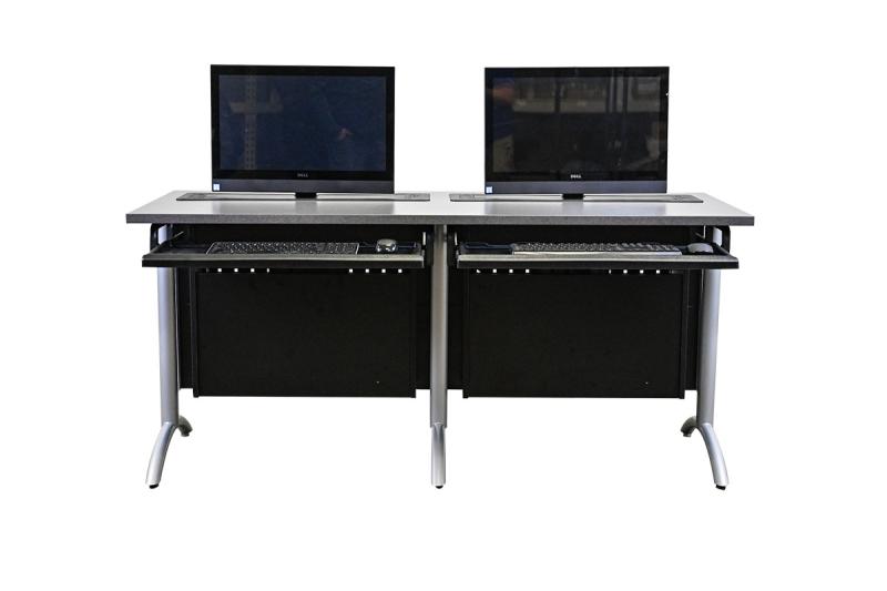 Computer Training Table Trolley Monitor Lift