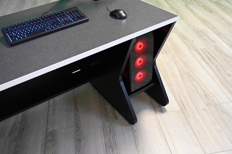 Educational Gaming Desk With Slide Out Shelf