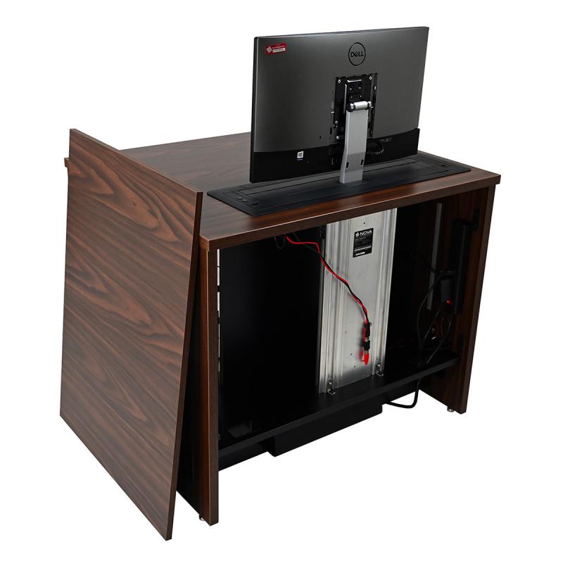 SingleComputerDesk-TrolleyEXL-Walnut-ApproachSide-ModOff-TrolleyUp-2.jpg